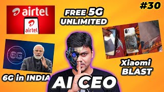 Tamil Tech News 30  Giveaway ❗❗ Xiaomi Blast 💥 Airtel Free 5G😲 AI CEO 🤖 [upl. by Notsuj]