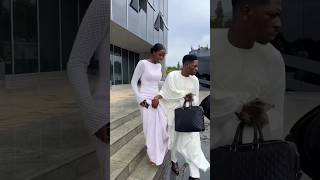 Aww the adorable moment Moses Bliss took away his bride [upl. by Lad]