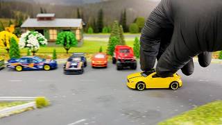 Exploring My Hot Wheels Diorama by Hand  13 Cool Cars Part 2 [upl. by Selohcin]