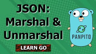 Golang How to marshal and unmarshal JSON [upl. by Marmaduke]