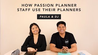 How Passion Planner Staff Use Their Planners  Episode 5 [upl. by Ayamahs]