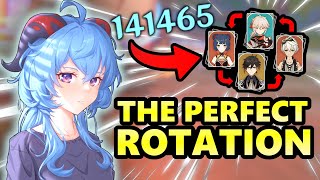 MELT GANYU ROTATION GUIDE C0 Ganyu C0 Zhongli amp C0 Kazuha [upl. by Aihsia]