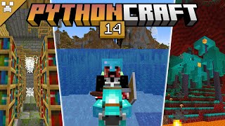 LETS EXPLORE  Pythoncraft Ep14 Minecraft Survival [upl. by Nodal]