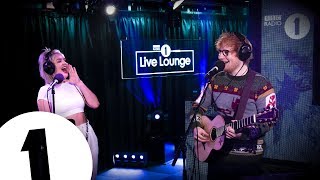 Ed Sheeran amp AnneMarie  Fairytale Of New York in the Live Lounge [upl. by Ajoop]