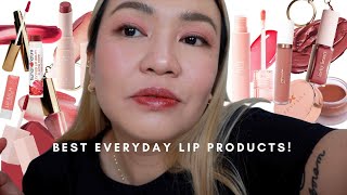 BEST EVERYDAY LIP PRODUCTS NONDRYING [upl. by Yahsed]