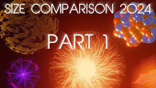 Size Comparison 2024 Part 1 4K 60FPS 3D [upl. by Marfe]