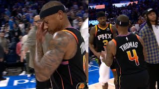 ISIAH THOMAS SHOWS EMOTION AFTER CATCHING FIRE IN 4TH PROVES TO EVERYONE FULL MOMENT amp HIGHLIGHTS [upl. by Aibos932]