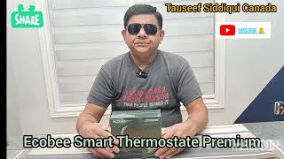 057How to Install Ecobee Smart Thermostate Premium unboxing amp Installation process ecobee [upl. by Yekcor]