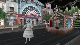 A CHRISTMAS FANTASY AT MAGICLAND IN SECOND LIFE [upl. by Phaidra]