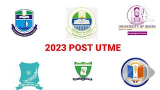 POST UTME POST UTME PAST QUESTIONS AND ANSWERS POST UTME 2023 [upl. by Jourdan]