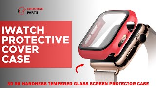 iWatch 42mm Series 123 Tempered Glass SCREEN Protector Cover Case [upl. by Ritch]