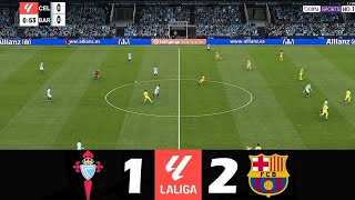 Celta Vigo vs Barcelona 12  2024 LaLiga EA Sports Highlights game [upl. by Earleen]