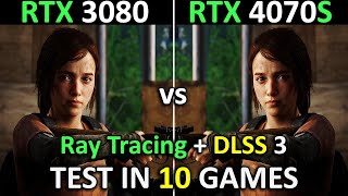 RTX 3080 vs RTX 4070 SUPER  Test in 10 Games  1440p  2160p  The Ultimate Comparison 🔥  2024 [upl. by Merrielle]