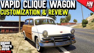 Vapid Clique Wagon Customization amp Review  GTA Online [upl. by Godfree]