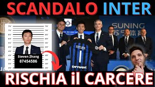 JUVENTUS SCANDALO INTER ZHANG rischia il CARCERE [upl. by Valli]