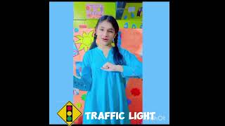 Twinkle Twinkle Traffic light song  Nursery Rhyme for childrennurseryrymes shortsviral [upl. by Luby]