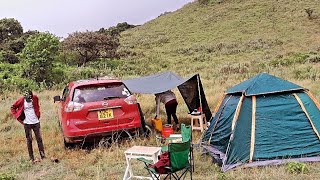 WAKING UP IN THE CLOUDSCHYULU HILLS CAMPING EXPERIENCE [upl. by Deehsar]