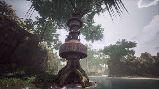 Conan Exiles  Building a Treehouse Jungle Volcano The Purge [upl. by Scholem580]