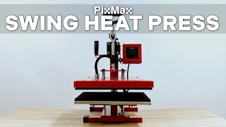 PixMax Swing Heat Press [upl. by Eimirej234]