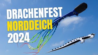 Drachenfest in Norddeich Ostfriesland [upl. by Faunia]