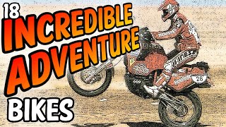 18 Great Adventure Motorcycles Of The Past And Present [upl. by Relyt445]