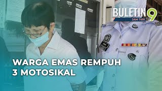 Bekas Kerani Polis Didakwa Pandu Berbahaya Rempuh Motosikal [upl. by Mauer]