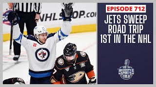 Winnipeg Jets sweep the road trip and are 1st in the NHL standings [upl. by Solegna]