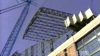 1999 Big Blue crane collapse at Miller Park kills three iron workers [upl. by Ahselyt156]