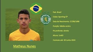 Matheus Nunes Sporting CP 2019 Highlights [upl. by Crean]