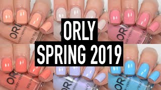 Orly  Radical Optimism Spring 2019  Swatch amp Review [upl. by Benji603]