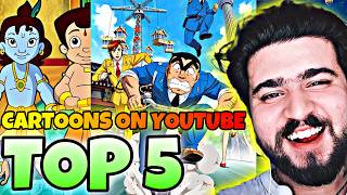 Top 5 Cartoons  5 cartoon Under 5 Minutes  the best of cartoons  best cartoons of 2024 [upl. by Anawd]