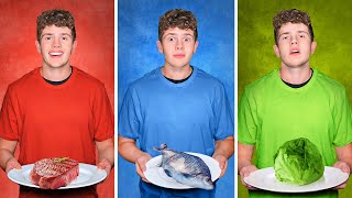 Tommy Winkler Colored Food Challenges • Compilation [upl. by Capone]