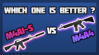 M4A4 vs M4A1S in CS2 Which one is the best [upl. by Christan815]