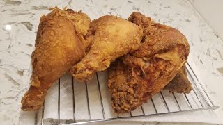 Fried chicken quarters [upl. by Iney]