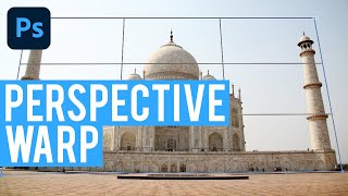 Adobe Photoshop  Perspective Warp [upl. by Arihppas]