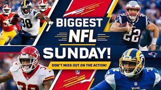 Biggest NFL Sunday  nfl today  sunday football schedule nfl nflfantasy nflfootball [upl. by Giffer898]