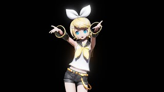 Project Diva Future Tone x MMD  Kagamine Rin  メランコリック  Melancholic  Hologram Ready [upl. by Anihpesoj]