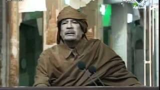 خطاب العقيد معمر القذافي الأخير 8 Gaddafi Speech 22022011 [upl. by Gargan]