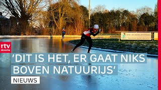 IJspret op Drentse schaatsbanen amp een bijzondere operatie in het Wilhelmina Ziekenhuis  RTV Drenthe [upl. by Ayidah]