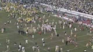 Georgia Tech vs UGA 1999 End of Game [upl. by Kcirddahc]