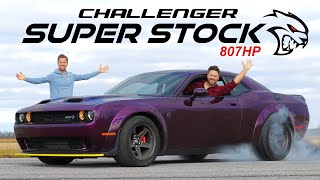 2020 Dodge Challenger SRT Super Stock Review  Meet The New Demon [upl. by Aileve956]