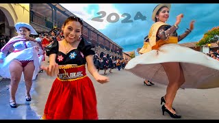 CARNAVAL AYACUCHANO 2024 🇵🇪 Carnaval del BICENTENARIO🎉 [upl. by Anoval477]