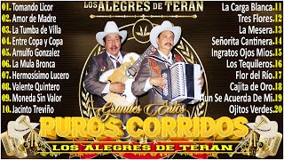 Corridos y Rancheras Mix🔥  Los Alegres De Teran 🤠🔥 Las Mejores Canciones🔥  20 Exitos Inmortales✅ [upl. by Ossy]