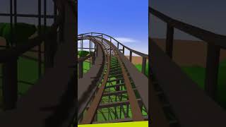 Willow Pill Coaster ultimatecoaster2 willowpill woodenrollercoaster mrusless [upl. by Ettenrahc61]