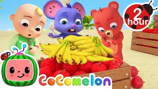 Apples and Bananas 🍎🍌  Cocomelon  Nursery Rhymes  Fun Cartoons For Kids [upl. by Trinette719]