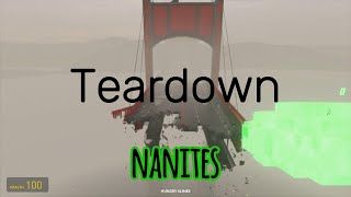 Nanites in teardown 1 [upl. by Hairehcaz696]