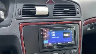 Volvo XC70 XC90 V70 2000 2007 Pioneer EVO64dab Apple Carplay en Auto android 2 din dab [upl. by Faria]