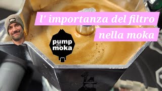 Analizziamo il ruolo del filtro nell estrazione con moka e pumpmymoka [upl. by Ardnaet]