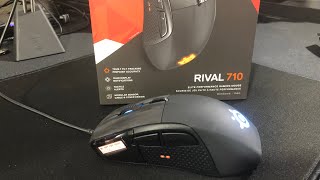 SteelSeries Rival 710 Unboxing and Review [upl. by Narcho835]