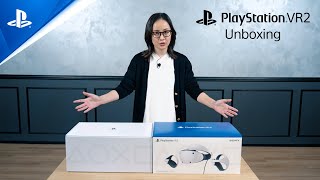 PlayStation VR2 Unboxing [upl. by Enirac382]